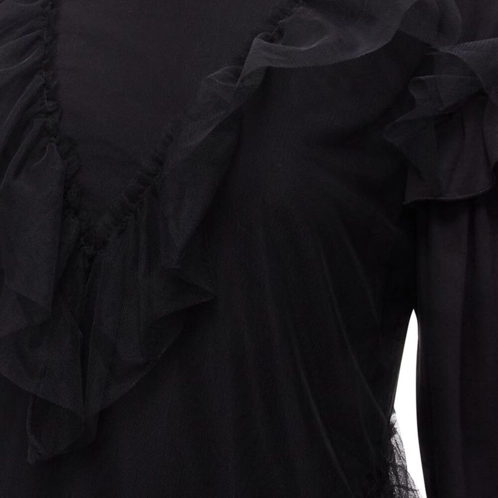 Simone Rocha Tulle Ruffle Overlay Dress - Picture 2 of 6